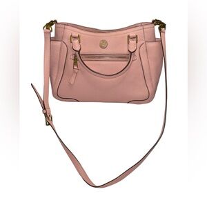 Tory Burch Pink Leather Shoulder Bag